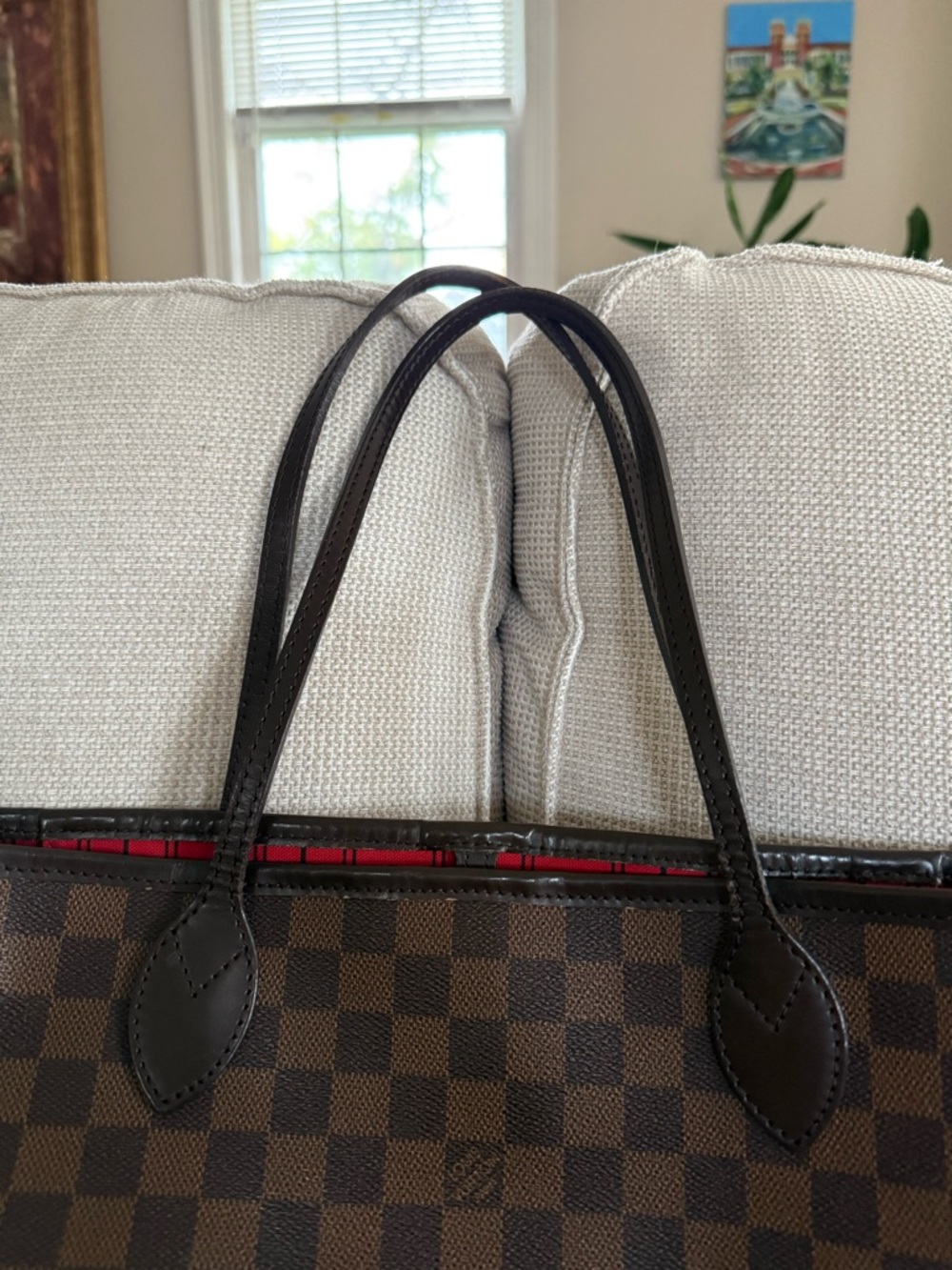 Louis Vuitton Neverfull MM Damier Ebene - Picture 5 of 9